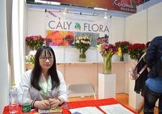 Ann, the interpreter of Caly Flora.