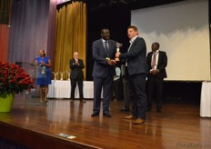 Broekhof won the silver award in stand design in the non-perishables category.