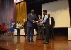 Black Tulip won the silver award in stand design in the perishables category.