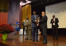 Omang was the overall winner in stand design in the perishables category.