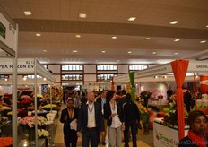The exhibition floor.