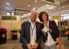 Jeroen Oudheusden and Caroline Le Grand of FSI were visiting the show.
