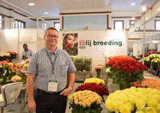 Philippe Veys of Olij Breeding. According to Veys, the demand for roses with a ‘different’ look is increasing.