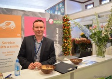 Steve Swainston of The Flower Hub.