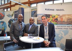 David Gitahi, Paul Kitheka and Bart Vlug of Kuehne + Nagel.
