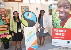 Catherine Maina and Lilian Mugure of Fairtrade Africa.