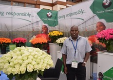 Paul Wanderi of Panda Flowers.