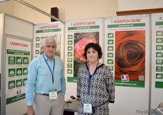 Andre Martin and Nelly Ndoubad of Agripolyane.