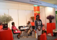 Stacy Mwikali of Floriken Blooms. They grow roses and summer flowers on 20 acres (mostly outdoors). Their main export countries are China and the Middle East.