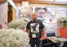 Daniel Moge of Kimman Roses. This gypsophila grower mainly supplies the auction in the Netherlands.