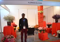 Leon Muasya of Floriken Blooms.