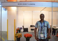 Lewis Mbugua of Rose Bunk Flowers.