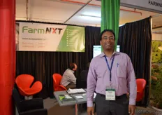 Shashi Kiran of FarmNXT, a supplier of Farm software.