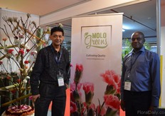 Nishidh Shah and Justus Metho of Molo Greens.