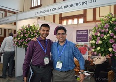 Amit Shah of Healthline and Kanak Kota of JW Seagon.