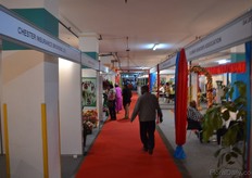 The exhibition floor.