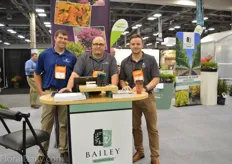 Dave Warning, Andy Herting and Don McEnancy of Bailey Nurseries. Their three brands were widely displayed during the show; the Endless Summer, Wasy Elegance, First Editions.