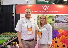 Nik and Laura Wagner of Wagner Greenhouse.