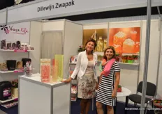 Lyana Odinokaja and Mandelon Luckman from Dillewijn Zwapak & Vase life. Also Dillewijn Zwapak sees a lot of potentional growth on the Polish market