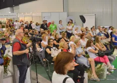 Lots of interest in the shows given by Polish florists