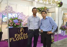 Stanislav Ermilov and Mikhail Cherutich of Fatim Flowers. They import flowers from Holland, Ecuador and they recently started to import from Kenya.