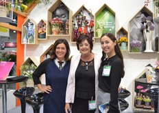 Annemarie Looije, Hany Sperling and Asiya Shleymanova of FloraHolland.