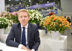 Kuno Jacons of Nova Exhibitions. He organizes the FlowerExpo in Ukraine that will be held from 4-6 April in Kiev.
