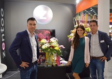 Michel Duijvesteijn, Anna Markova (translator) and Danny van Uffelen of Zentoo.