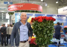 Huib Bruynzeels of BoxFlower was also visiting the show.