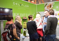 There was a lot of interest for the new varieties of Deliflor.