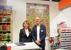 Olga Aay and Ronald Hillebrink of Holland Bulb Market. Russia is still an important market for them.