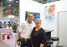 Mark Frank of Mark Frank and Edit Brockhoff of FlowerFame.