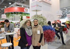 The sisters Garcia of Florsani. According to Garcia, the last months has been better as there were less flowers on the market.