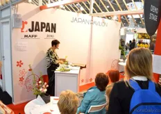 Also at the Japan Pavilion floral demonstrations were given.