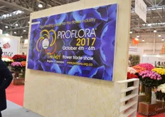 At the Colombia Pavillion, the Proflora 2017 was promoted too. This flower trade show will be held in Bogota, Colombia, from October 4th to 6th.
