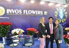 Irina Breysova and Oscar Silva Montejo from Invos Flowers Export with Amparo of Champion.
