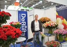Arjen Vlasman of De Ruiter, a Dutch rose breeder.