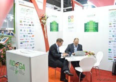 Indega at the German Pavillion.