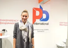 Yana Pmerantseva of PB International.