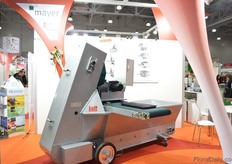 Mayer at the German Pavillion.