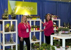 Arianne Spitter and Marion Francke of Westbrook Floral, a Canadian floral wholesale distributer of flowers, plants, dish gardens and floral supply products.