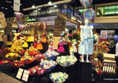 A lot to see at World Class Flowers! A home match for the company, which is based in Miami (and in Egg Harbor City, NJ). On the IFTF they will also show their floral products, focussed on the supermarket and mass market.