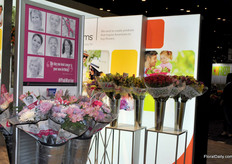 At the PMA a lot of attention for breast cancer, with October being Pink Ribbon Month. GEMS Group focusses on creating demand for flowers on various occasions and beating cancer is one of them.