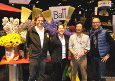 Lourdes Reyes, Joaquin de la Torre, Dai Harada and Pieter Landman of Ball