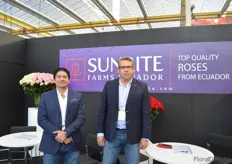 Ernesto Davila and Mercelo Carrera of Sunrite Farms Ecuador.