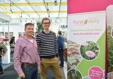 Guido Veeken and Johan Roelandt of Sande Calla Supply were also visiting the show.