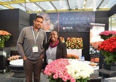 Paul Wakesa and Mercy Njuguna of Panocal.