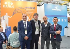 Livio Turco, Felice Gesmundo of Barile and Saverio Egizi and Davide Lucente of Florsistemi, they cooperate with Barile.