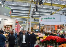 The exhibition floor.