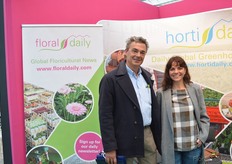 Nicolas Pertu of Agroway and Aglica Boneva of Uvrer were also visiting the show.